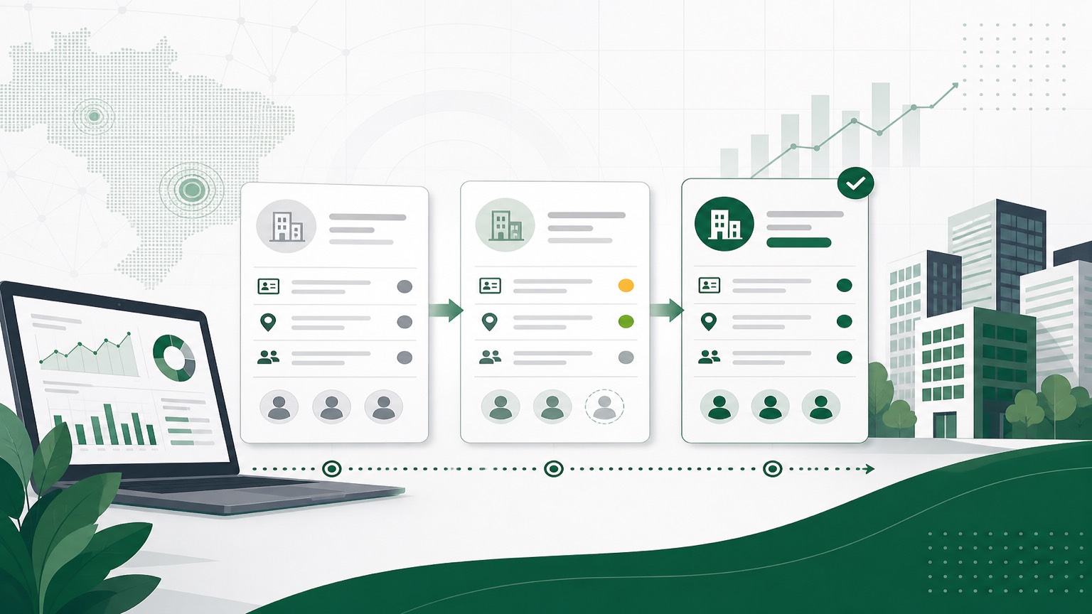 Monitoramento de mudanças cadastrais no CNPJ para operações B2B